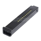 AirsoftEra 420rd Hi-Cap Magazin mit Dummy Display Geeignet für H&K Umarex UMP Serie AEG Gewehre Schwarz