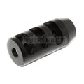 King Arms 68mm M700 Taktisch Round Mündungsfeuerdämpfer Geeignet für -14mm CCW Gegen den Uhrzeigersinn Lauf Gewehre Airsoft Schwarz