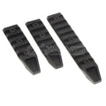 AirsoftEra 3pcs 115mm/75mm/75mm UXR4 Keymod Schienenset Schwarz