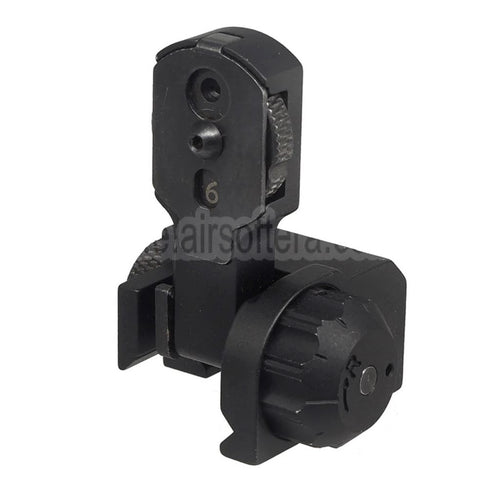 5KU MAD BUIS Hochklappen Kimme Geeignet für M4 M16 Serie AEG Gewehre Airsoft