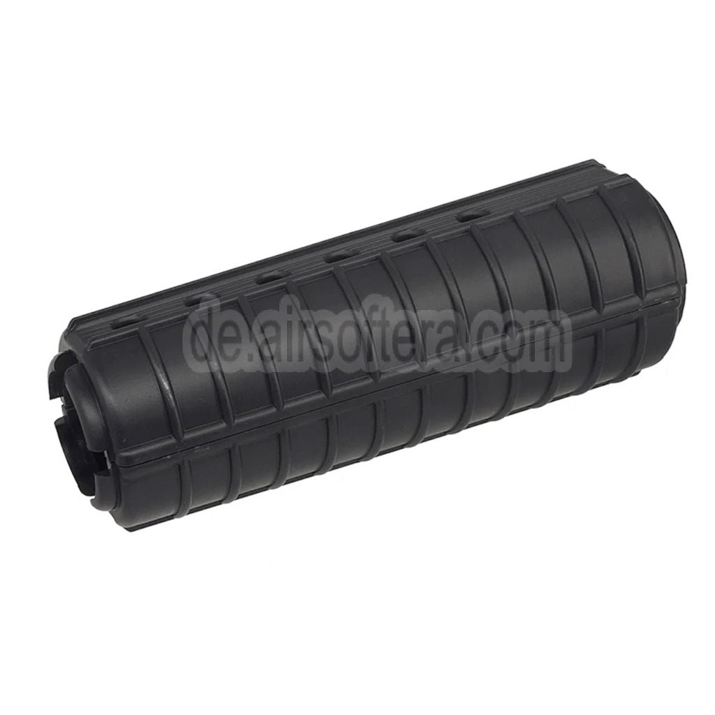 AirsoftEra 155mm M733 Stil Plastik Handschutz Geeignet für CYMA E&C Tokyo Marui M4 M16 Serie AEG Gewehre Schwarz