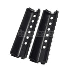 AirsoftEra 155mm M733 Stil Plastik Handschutz Geeignet für CYMA E&C Tokyo Marui M4 M16 Serie AEG Gewehre Schwarz
