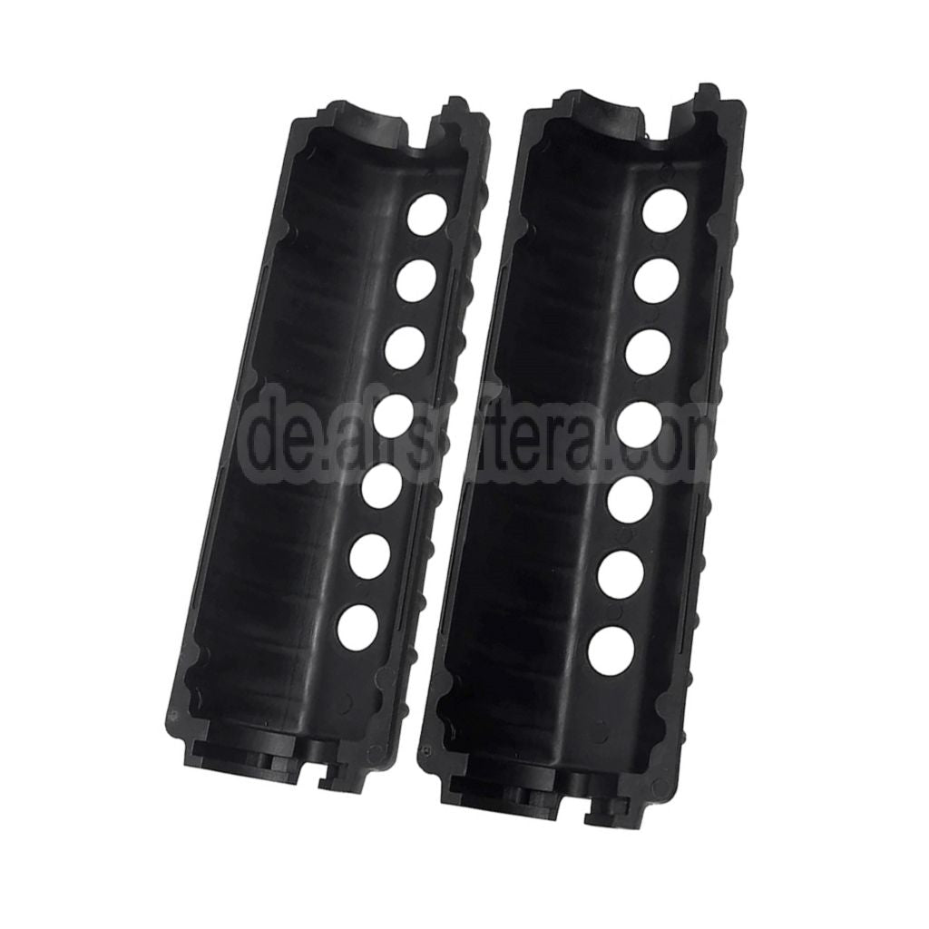 AirsoftEra 156mm Plastik Handschutz Geeignet für CYMA E&C Tokyo Marui M4 M16 Serie AEG Gewehre Schwarz