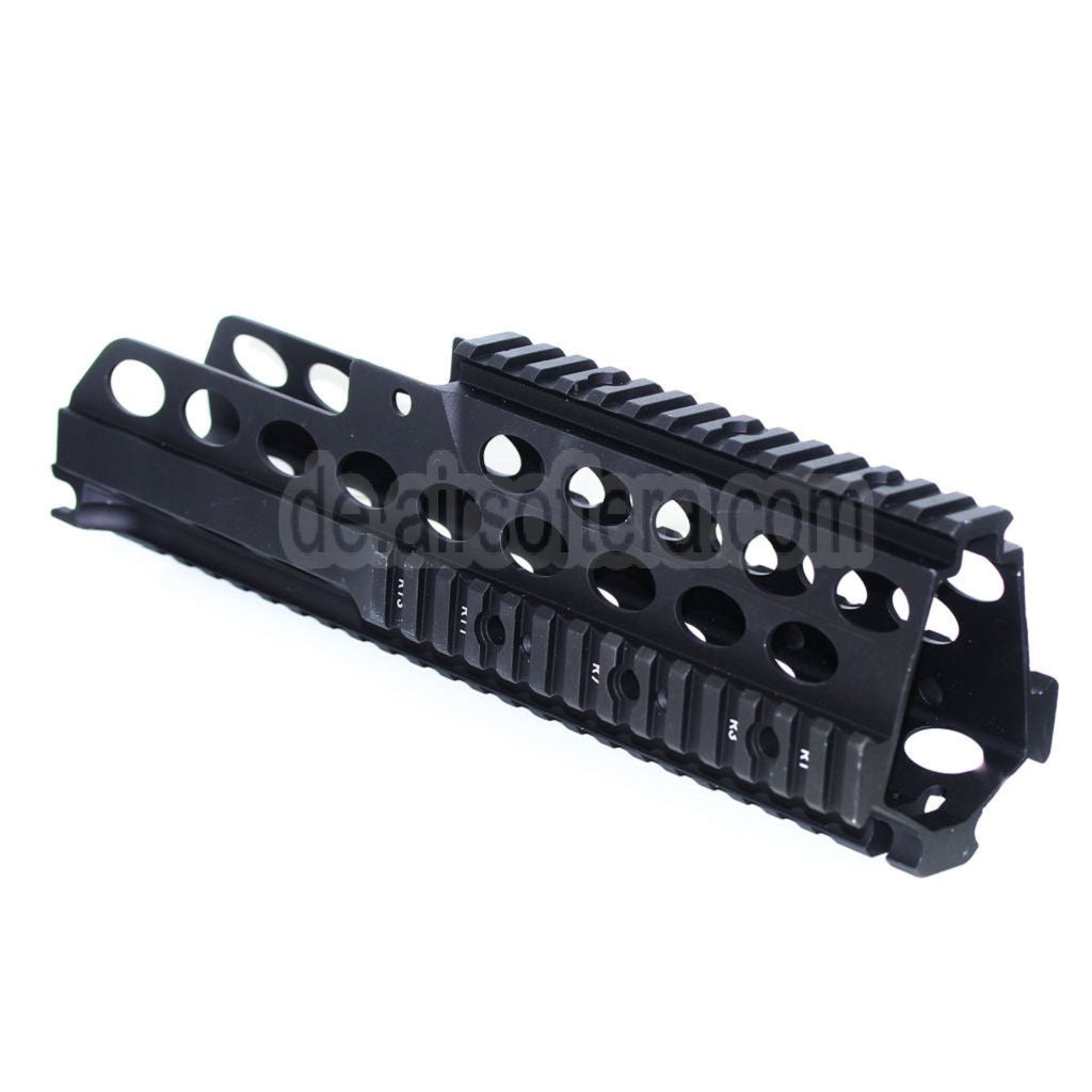 AirsoftEra 272mm CNC Aluminum G36K RAS Handschutz Schienen System Geeignet für Tokyo Marui Jing Gong JG CYMA Umarex G36 Serie AEG Gewehre Schwarz