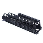AirsoftEra 272mm CNC Aluminum G36K RAS Handschutz Schienen System Geeignet für Tokyo Marui Jing Gong JG CYMA Umarex G36 Serie AEG Gewehre Schwarz