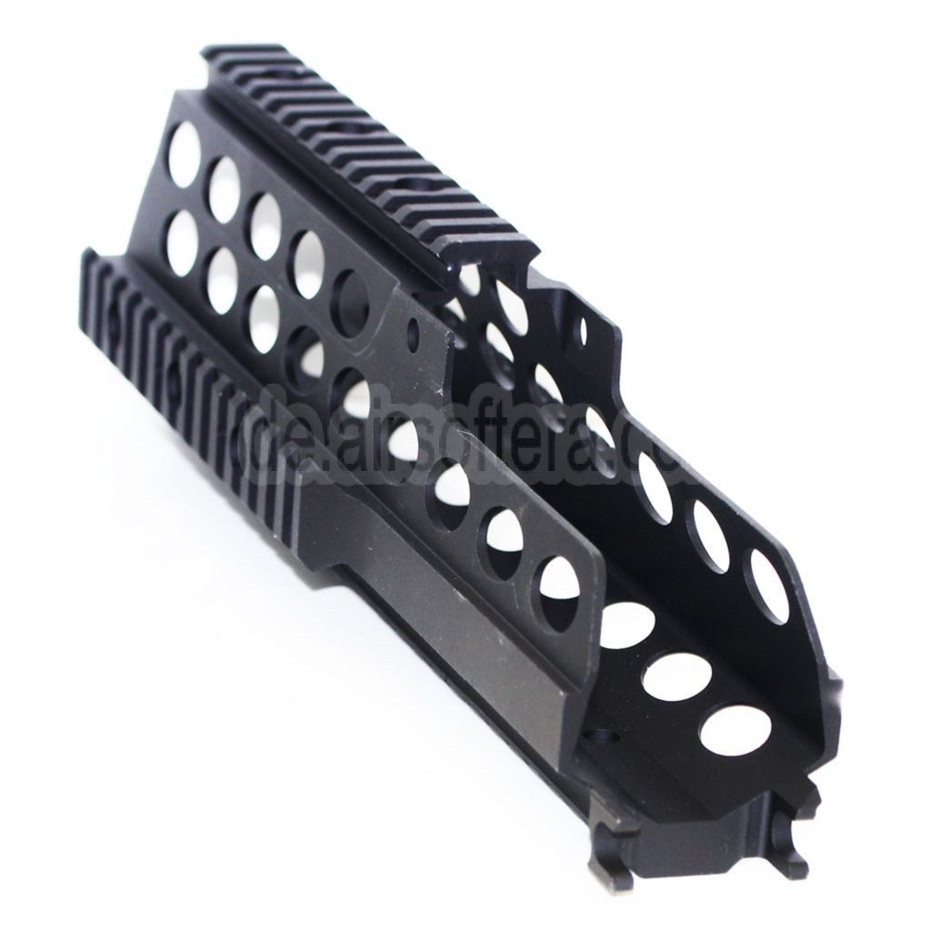 AirsoftEra 272mm CNC Aluminum G36K RAS Handschutz Schienen System Geeignet für Tokyo Marui Jing Gong JG CYMA Umarex G36 Serie AEG Gewehre Schwarz