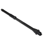 5KU 420mm 16 Zoll Aluminium Mid Length Außenlauf -14mm CCW Gegen den Uhrzeigersinn Geeignet für M4 M16 Serie AEG Gewehre Airsoft Schwarz
