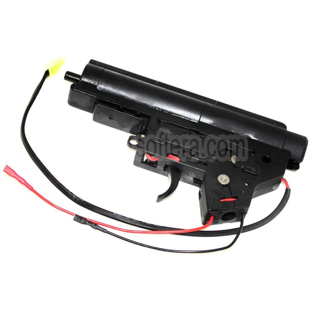 Army Force 8mm Lager QD Komplett Version 2 V2 Getriebe Geeignet für Jing Gong JG M4 M16 Serie AEG Gewehre Airsoft Hinten verkabelt