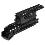 CYMA X47 Aluminum Obere Untere RIS RAS Handschutz Schienen System Geeignet für AK Serie AEG Gewehre Airsoft Schwarz