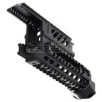 CYMA X47 Aluminum Obere Untere RIS RAS Handschutz Schienen System Geeignet für AK Serie AEG Gewehre Airsoft Schwarz