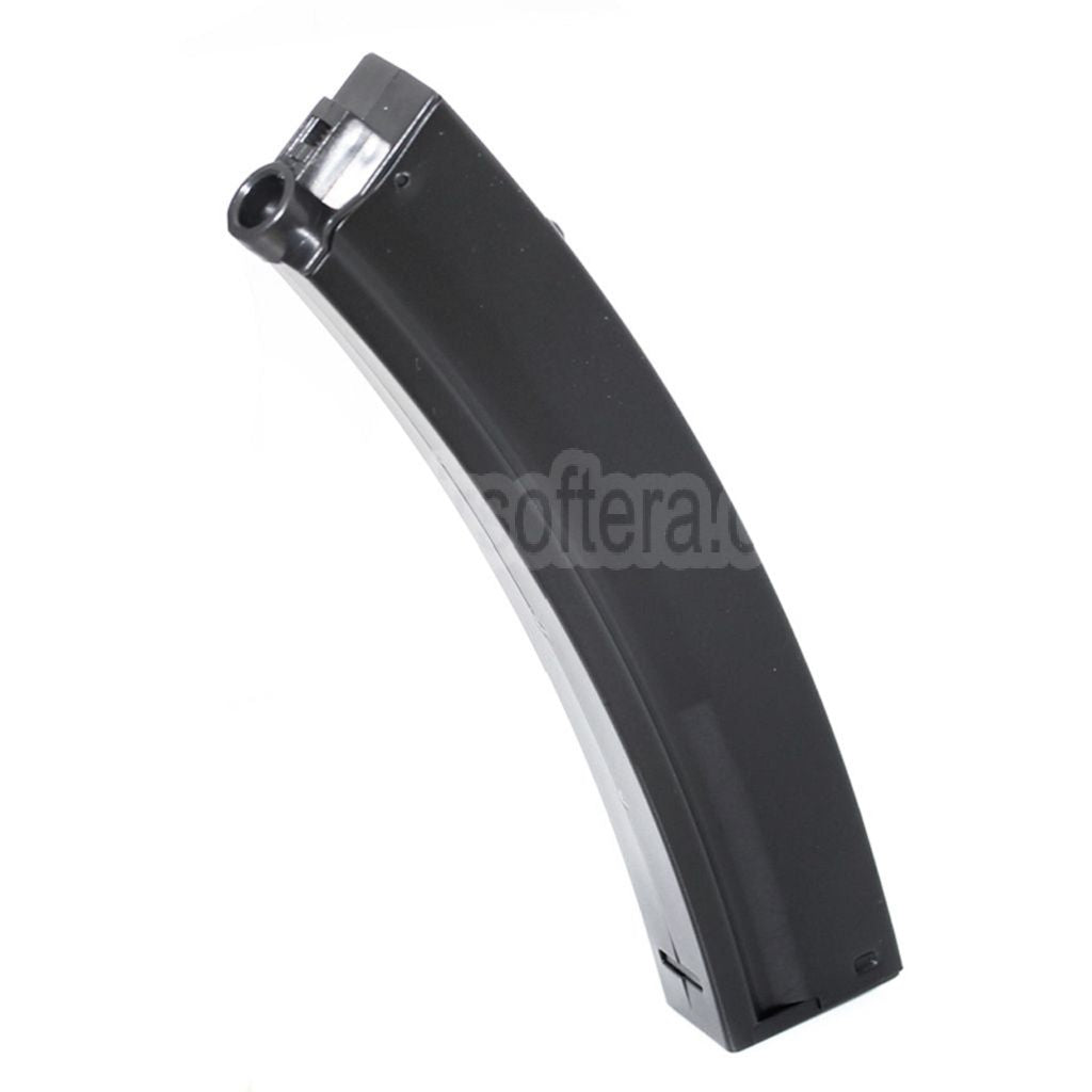 AirsoftEra 90rd Mid-Cap Magazin Geeignet für Classic Army / CYMA / G&P / Golden Eagle / JG / SRC / Tokyo Marui MP5 Serie AEG Gewehre Schwarz