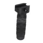 AirsoftEra Aluminium Troy Stil Modular Combat Vertikaler Griff Geeignet für 20mm Picatinny Schiene Schwarz