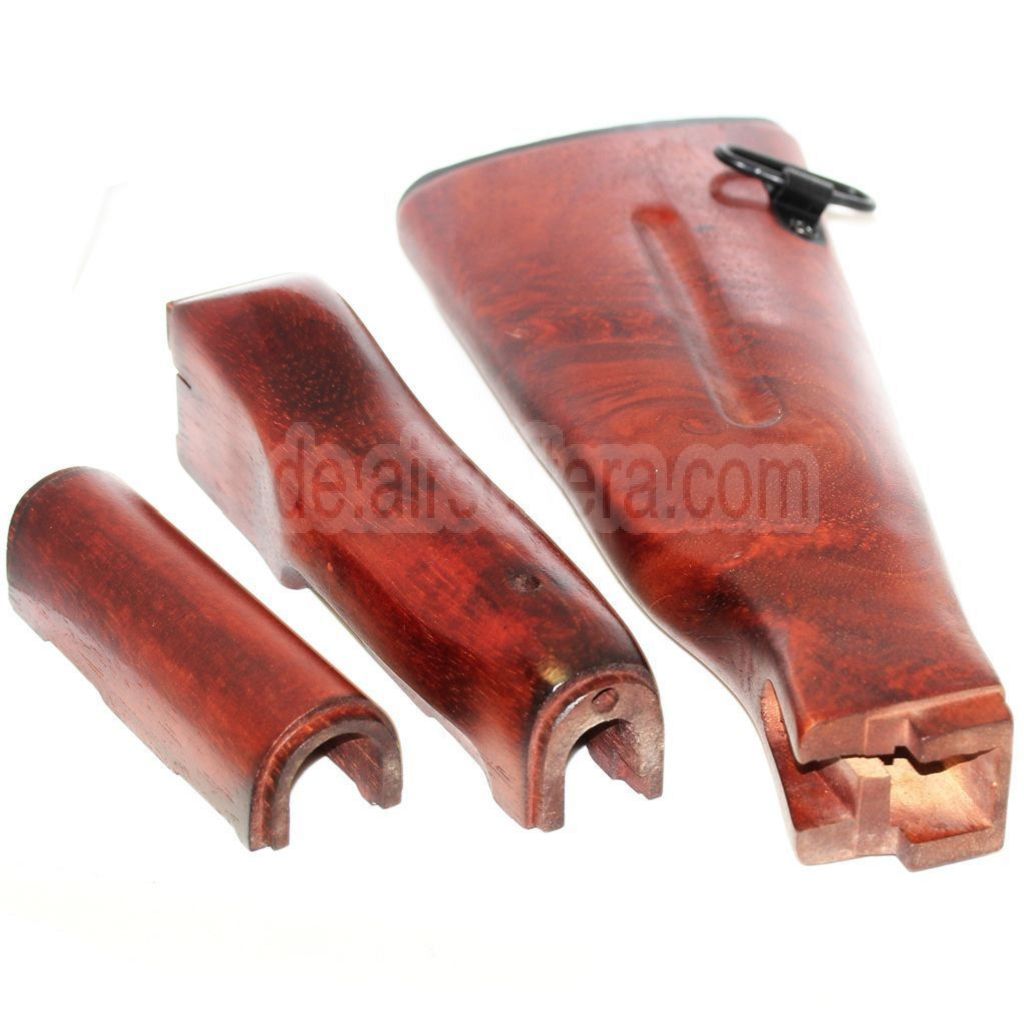 APS Handschutz und Schaftholz Kit Geeignet für APS Matrix D-Boys CYMA Golden Eagle JG Tokyo Marui AK74 Serie AEG Gewehre Airsoft
