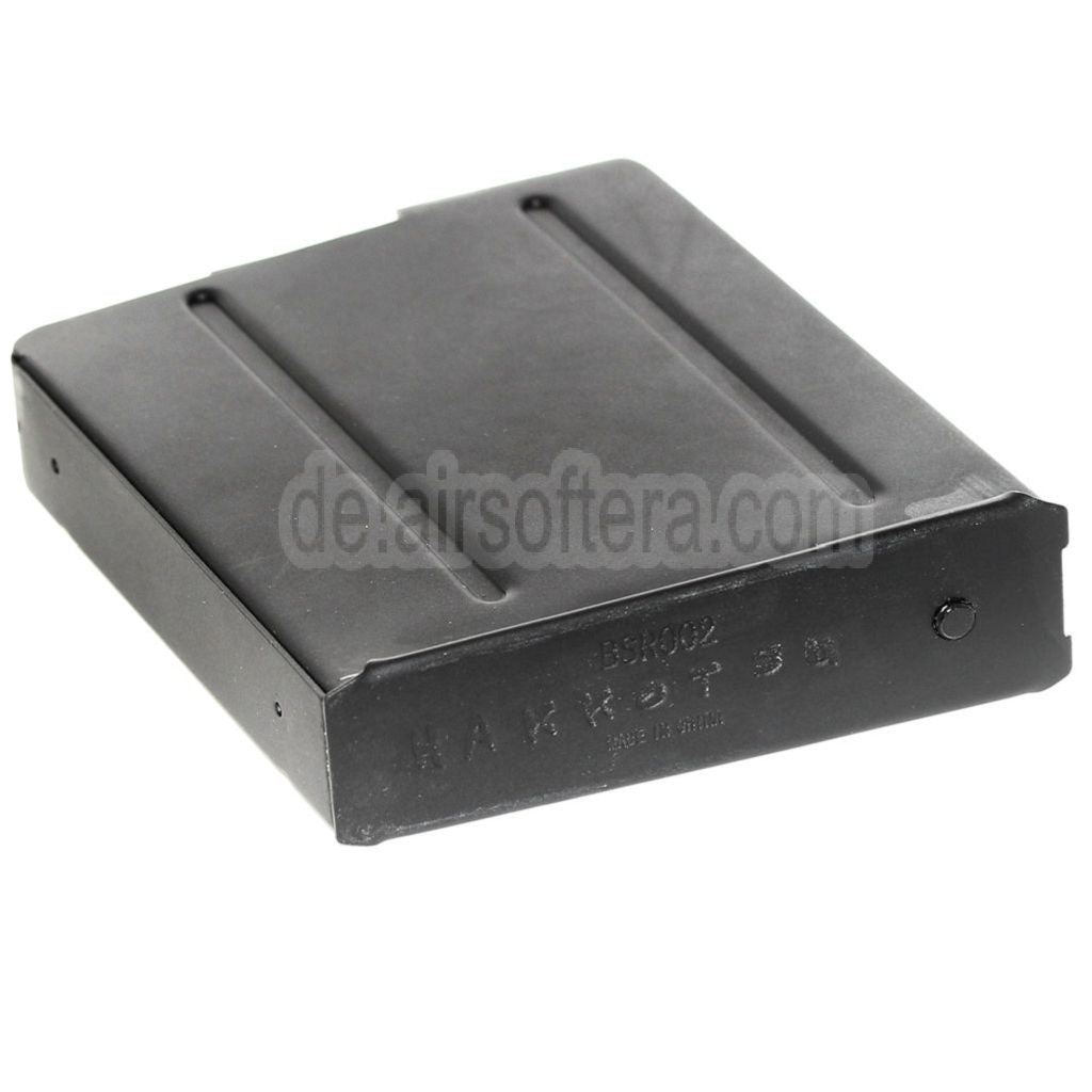 APS 6rd Magazin Geeignet für APS (Hakkotsu) APM50 M40A3 Co2 Schalenauswurf-Scharfschützengewehre Airsoft Schwarz