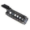 AirsoftEra 210mm CNC Aluminum RAS Keymod Handschutz Schienen System Geeignet für Tokyo Marui WA M4 M16 Serie Gewehre Schwarz