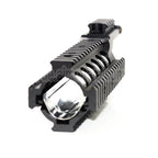 AirsoftEra 210mm CNC Aluminum RAS Keymod Handschutz Schienen System Geeignet für Tokyo Marui WA M4 M16 Serie Gewehre Schwarz
