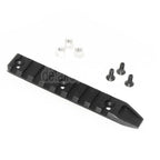 AirsoftEra 115mm 9-Slots Schienenpaneel Geeignet für URX RAS Handschutzsystem Schwarz