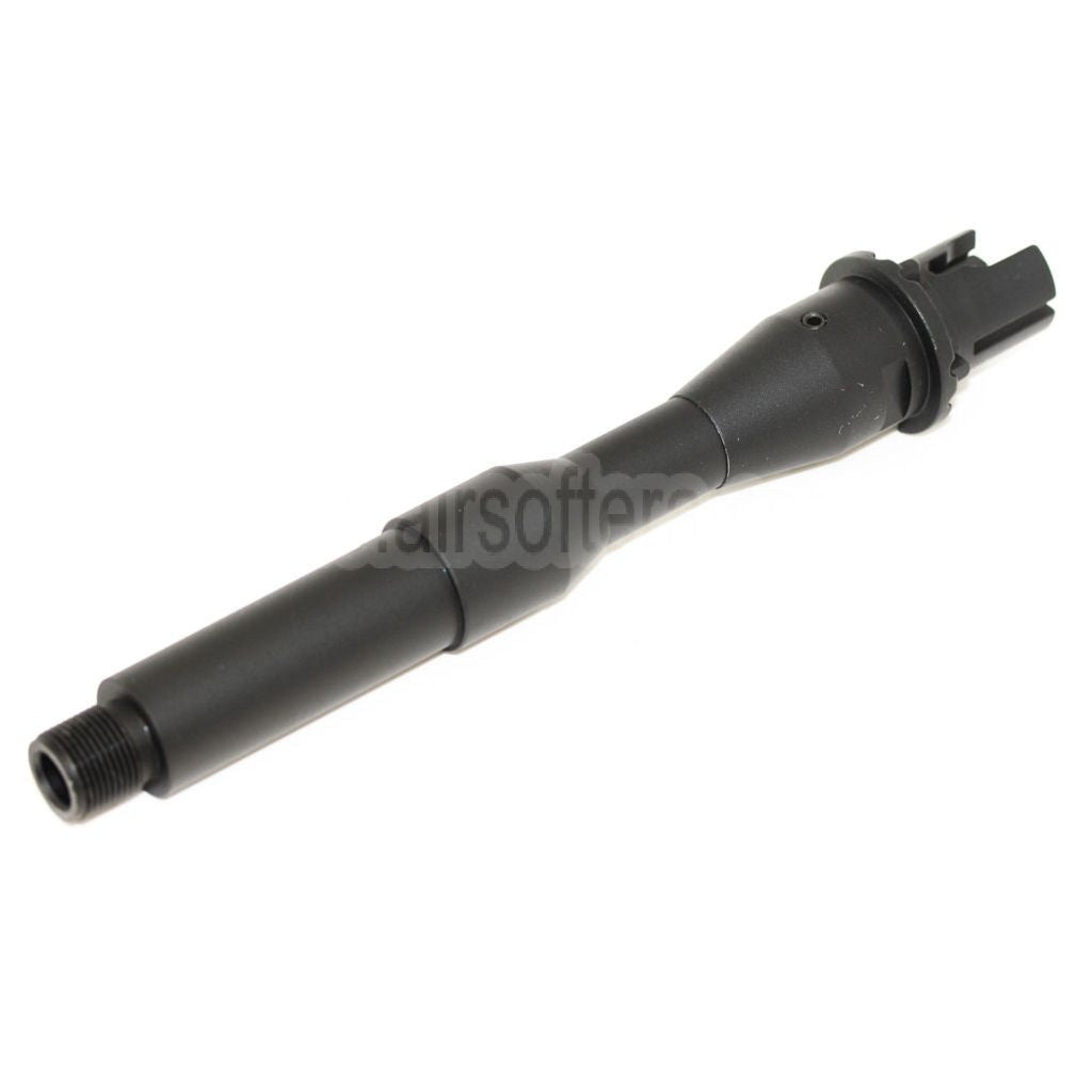 5KU 7 Zoll Aluminum CQB Außenlauf -14mm CCW Gegen den Uhrzeigersinn Geeignet für M4 M16 Serie AEG Gewehre Airsoft Schwarz