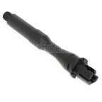 5KU 7 Zoll Aluminum CQB Außenlauf -14mm CCW Gegen den Uhrzeigersinn Geeignet für M4 M16 Serie AEG Gewehre Airsoft Schwarz