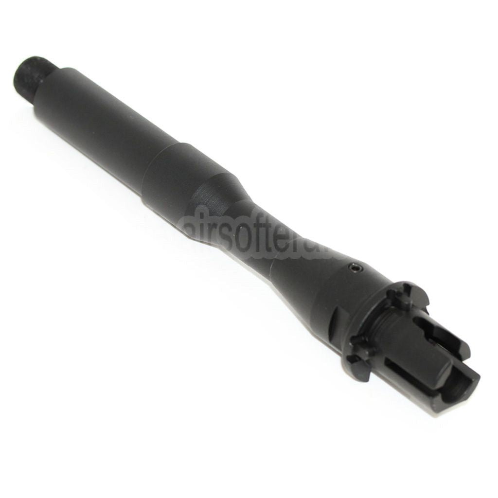 5KU 7 Zoll Aluminum CQB Außenlauf -14mm CCW Gegen den Uhrzeigersinn Geeignet für M4 M16 Serie AEG Gewehre Airsoft Schwarz