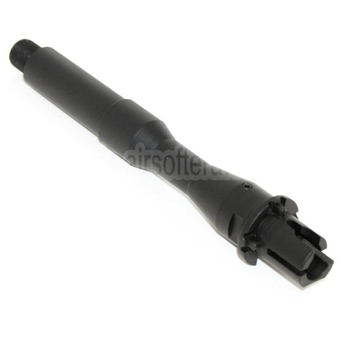 5KU 7 Zoll Aluminum CQB Außenlauf -14mm CCW Gegen den Uhrzeigersinn Geeignet für M4 M16 Serie AEG Gewehre Airsoft Schwarz