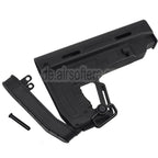 APS Poly Fiber RS1 Typ 1 Gewehrschaft Geeignet für M4 M16 Serie AEG Gewehre Airsoft Schwarz