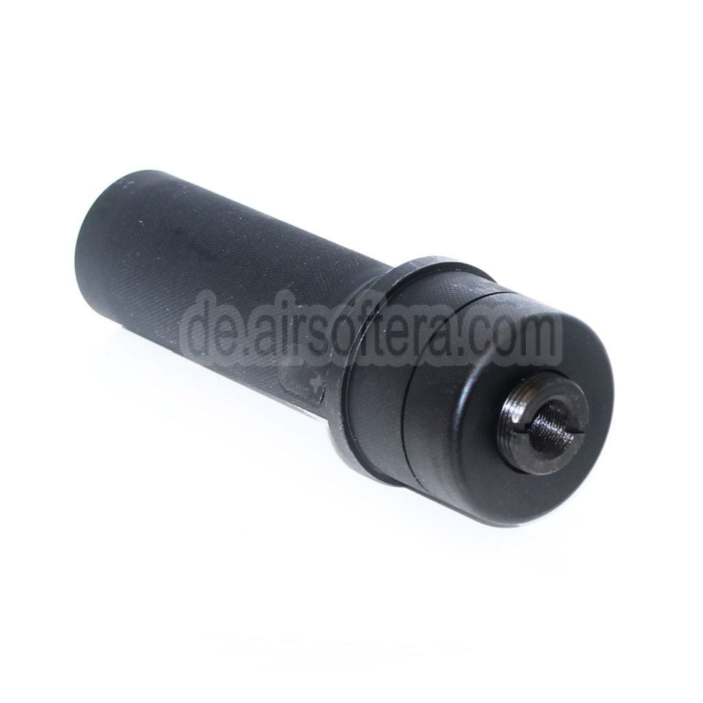 5KU PBS-1 Mini Schalldämpfer Geeignet für -14mm CCW Gegen den Uhrzeigersinn Lauf AK Serie Gewehre Airsoft Schwarz