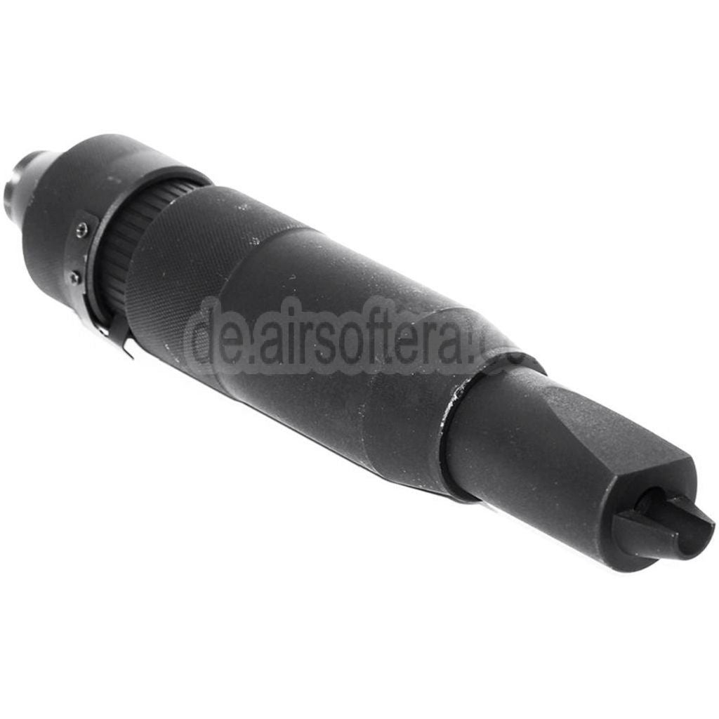 5KU PBS-4 Schalldämpfer Geeignet für -14mm CCW Gegen den Uhrzeigersinn Lauf AK Serie Gewehre Airsoft Schwarz