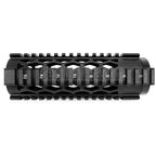 5KU Diamond Serie Karabiner RAS Handschutz Schienen System Geeignet für M4 M16 Serie AEG GBB Gewehre Airsoft Schwarz