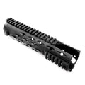 5KU 236mm TJ Competition Serie Handschutz Schienen System (Carbine CUTOUT) Geeignet für Tokyo Marui M4 M16 AEG Gewehre Airsoft Schwarz