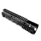 5KU 236mm TJ Competition Serie Handschutz Schienen System (Carbine CUTOUT) Geeignet für Tokyo Marui M4 M16 AEG Gewehre Airsoft Schwarz