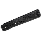 5KU 380mm TJ Competition Stil Free Float Handschutz 4-Seiten Schienen System Geeignet für M4 M16 Serie AEG GBB Gewehre Airsoft Schwarz