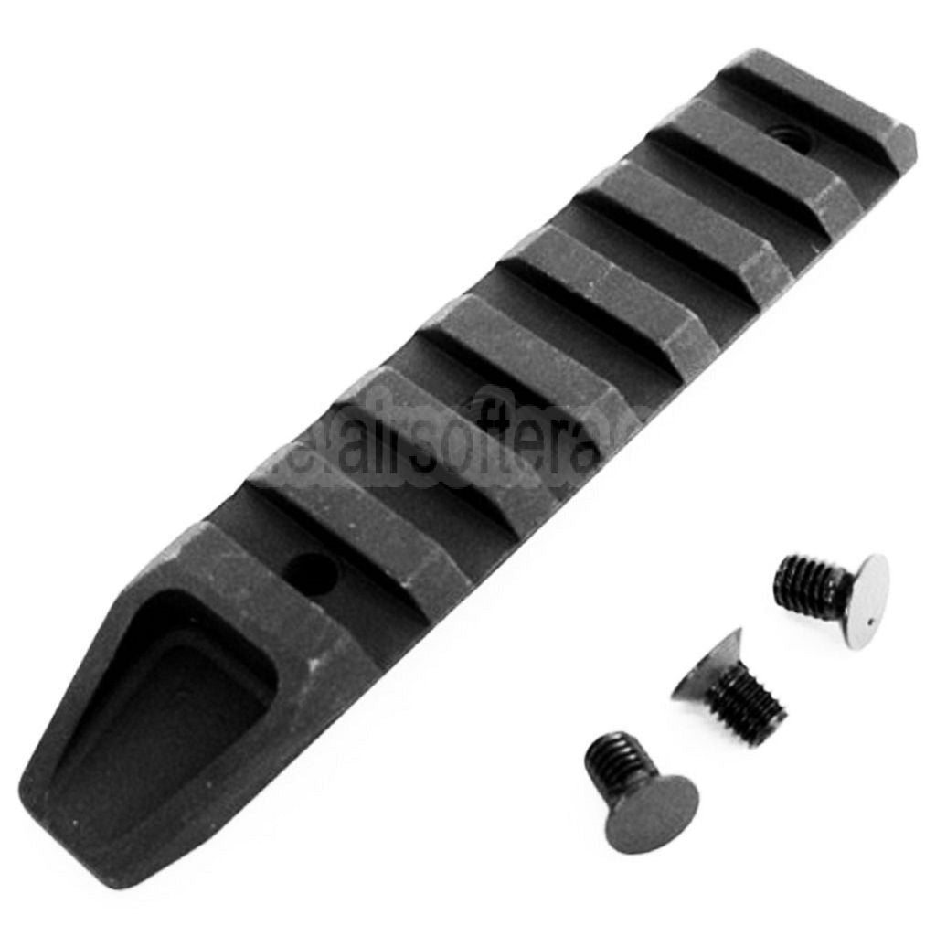 5KU 7 Slots Schienenplatte Geeignet für URX RAS Handschutzsystem Schwarz