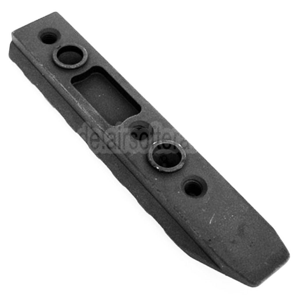 5KU 7 Slots Schienenplatte Geeignet für URX RAS Handschutzsystem Schwarz