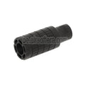 5KU 5KU Linear Compensator Mündungsfeuerdämpfer GEN-II Geeignet für -14mm CCW Gegen den Uhrzeigersinn Lauf Gewehre Airsoft Schwarz