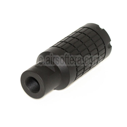 5KU 5KU Linear Compensator Mündungsfeuerdämpfer GEN-II Geeignet für -14mm CCW Gegen den Uhrzeigersinn Lauf Gewehre Airsoft Schwarz