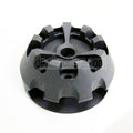 5KU Aluminum Cookie Cutter Comp Mündungsfeuerdämpfer Geeignet für -14mm CCW Gegen den Uhrzeigersinn Lauf Gewehre Airsoft Schwarz