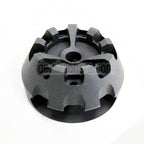 5KU Aluminum Cookie Cutter Comp Mündungsfeuerdämpfer Geeignet für -14mm CCW Gegen den Uhrzeigersinn Lauf Gewehre Airsoft Schwarz