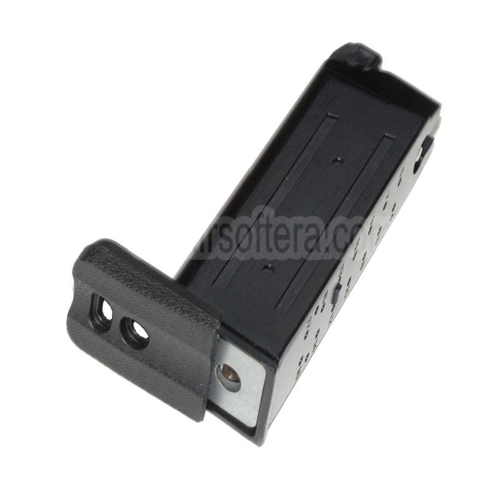 APS 23rd Top Gas Turbo Magazin Geeignet für G17 G18C G34 G35 G-Serie GBB Pistolen Airsoft Schwarz