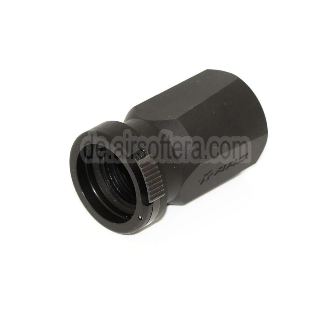 5KU AAC Muzzle Blast Diverter Geeignet für AAC Serie Mündungsfeuerdämpfer Schwarz