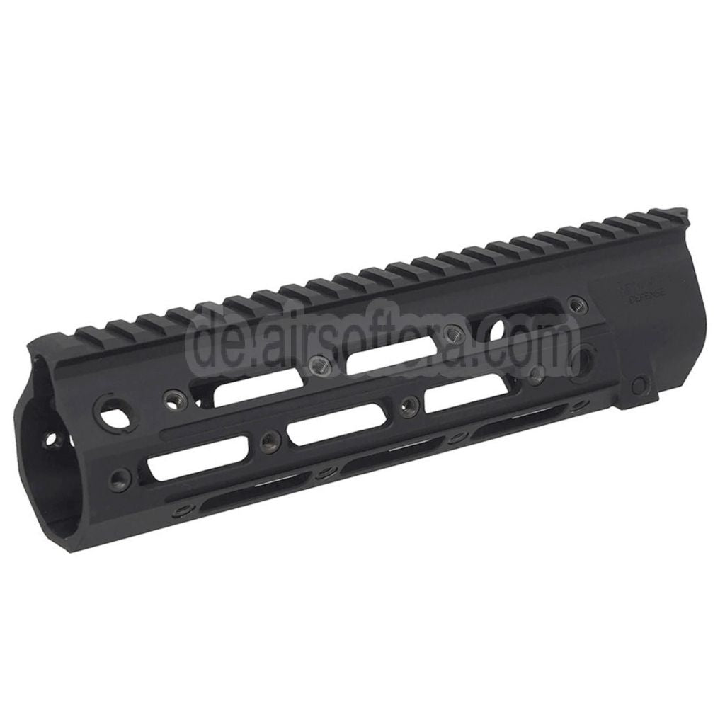 5KU 10.5 Zoll RAHG Tactical M-LOK Handschutz Schienen System geeignet für D-BOYS CYMA WE(WE-TECH) VFC Umarex HK416 Serie AEG GBB Gewehre Airsoft Schwarz