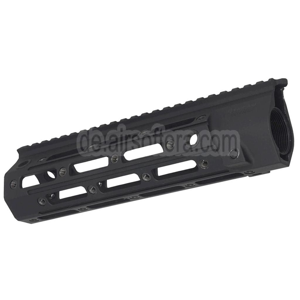 5KU 10.5 Zoll RAHG Tactical M-LOK Handschutz Schienen System geeignet für D-BOYS CYMA WE(WE-TECH) VFC Umarex HK416 Serie AEG GBB Gewehre Airsoft Schwarz