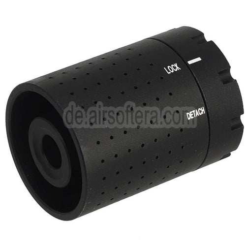 5KU Aluminum Ferfrans Modular Mündungsbremse CRD Feuerdämpfer -14mm CCW Gewinde gegen den Uhrzeigersinn