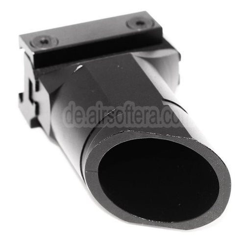5KU CNC Aluminum PK-6 Vordergriff Geeignet für 20mm Picatinny Schiene AK Serie Gewehre Airsoft Schwarz