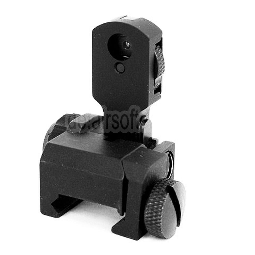 5KU Hochklappen Kimme Geeignet für M4 M16 Serie AEG Gewehre Airsoft