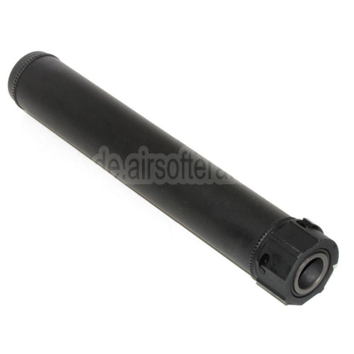 5KU 249mm SOCOM762 SS QD Schalldämpfer A mit Mündungsfeuerdämpfer Geeignet für -14mm CCW Gegen den Uhrzeigersinn Lauf Gewehre Airsoft Schwarz