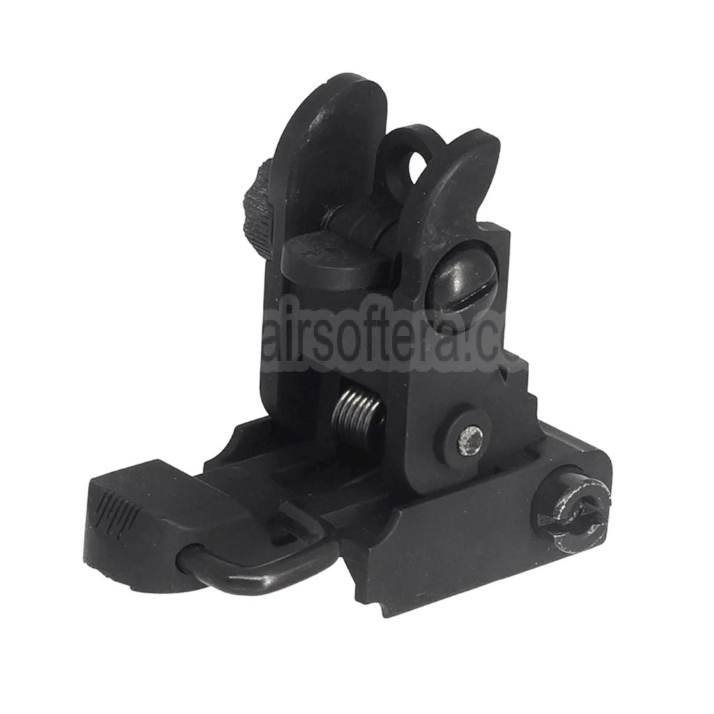 AirsoftEra Plastik M4SS Umdrehen Kimme Geeignet für 20mm Picatinny Schiene Gewehre