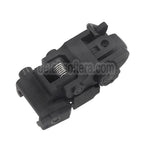 AirsoftEra Plastik M4SS Umdrehen Kimme Geeignet für 20mm Picatinny Schiene Gewehre