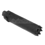 5KU 170mm/191mm SOCOM MG Monster QD Schalldämpfer mit Mündungsfeuerdämpfer Geeignet für -14mm CCW Gegen den Uhrzeigersinn Lauf Gewehre Airsoft Schwarz