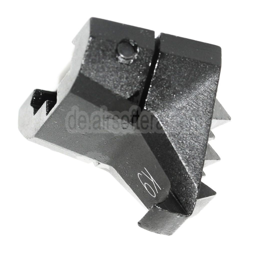 5KU Metall Schlag Handstopper Geeignet für jede 20mm Picatinny Schiene Schwarz